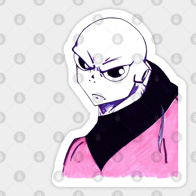 Jiren from dragon ball super Sticker by jorge_lebeau